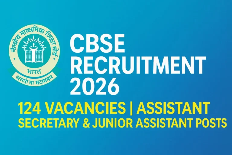 CBSE Recruitment