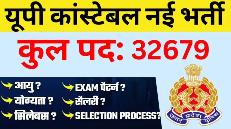UP Police Constable Recruitment
