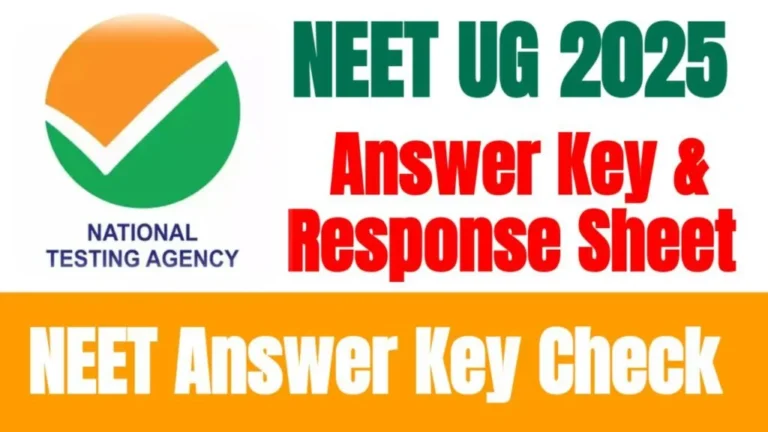 NEET UG Answer Key
