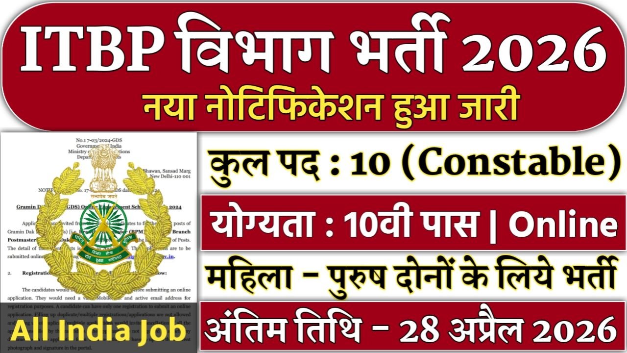 ITBP Constable Bharti