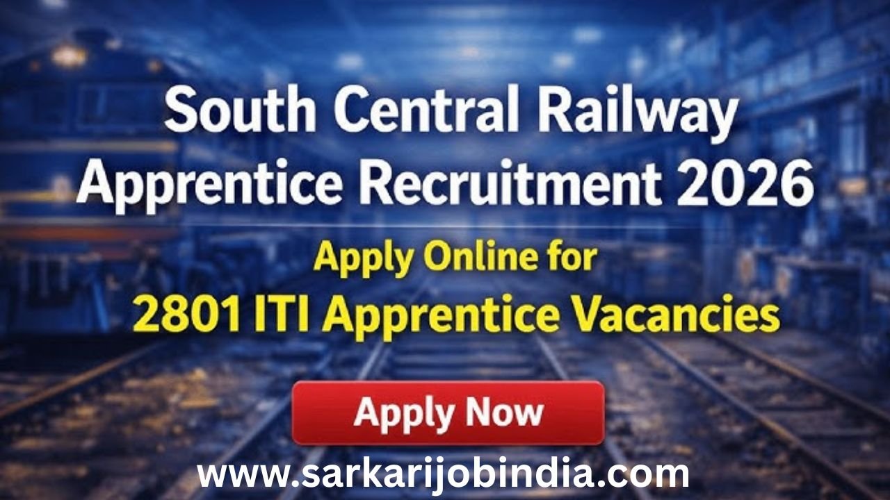 South Central Railway Apprentice Bharti